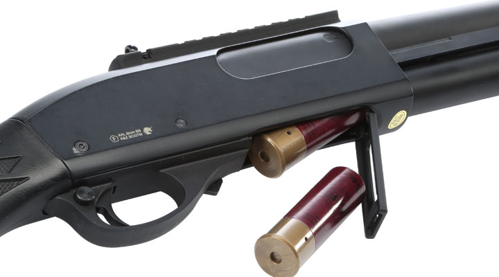 Golden Eagle M8870 Vollmetall Pump Action Gas Shotgun 6mm BB schwarz Bild 10