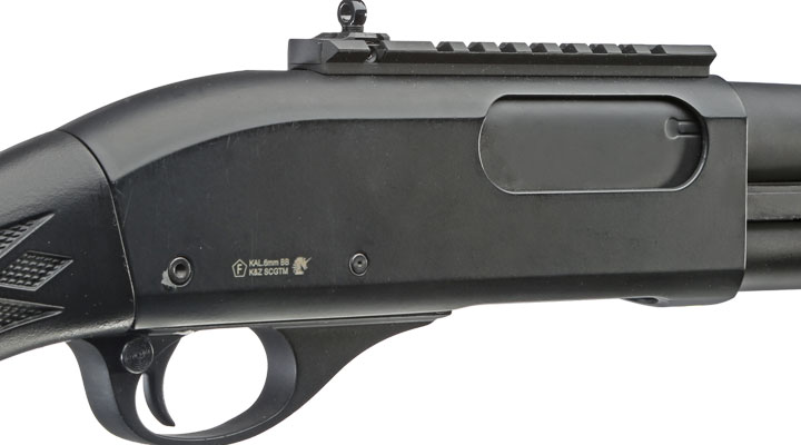 Golden Eagle M8870 Vollmetall Pump Action Gas Shotgun 6mm BB schwarz Bild 8