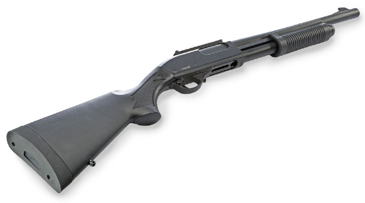 Golden Eagle M8870 Vollmetall Pump Action Gas Shotgun 6mm BB schwarz Bild 4