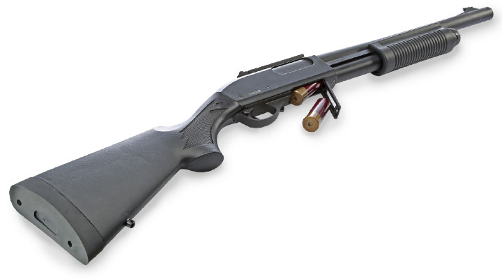 Golden Eagle M8870 Vollmetall Pump Action Gas Shotgun 6mm BB schwarz Bild 5