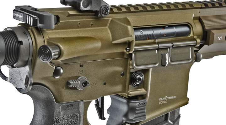 VFC Avalon Saber Carbine Vollmetall S-AEG 6mm BB tan Bild 9