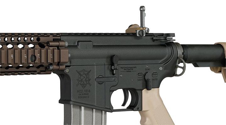 VFC VR16 CQB II Vollmetall S-AEG 6mm BB tan Bild 8