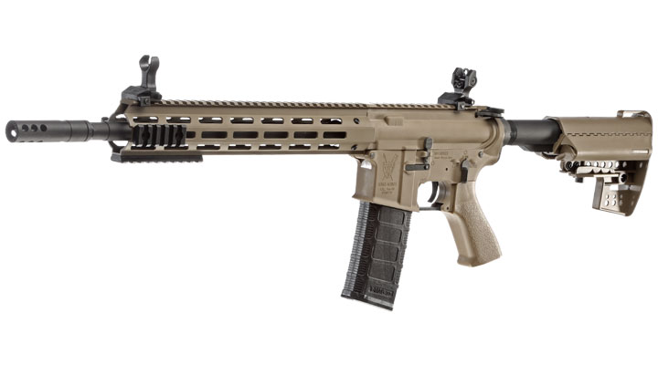 King Arms M4 TWS M-LOK Rifle Ultra Grade Version II S-AEG 6mm BB Dark Earth