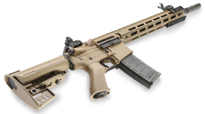 King Arms M4 TWS M-LOK Rifle Ultra Grade Version II S-AEG 6mm BB Dark Earth Bild 5