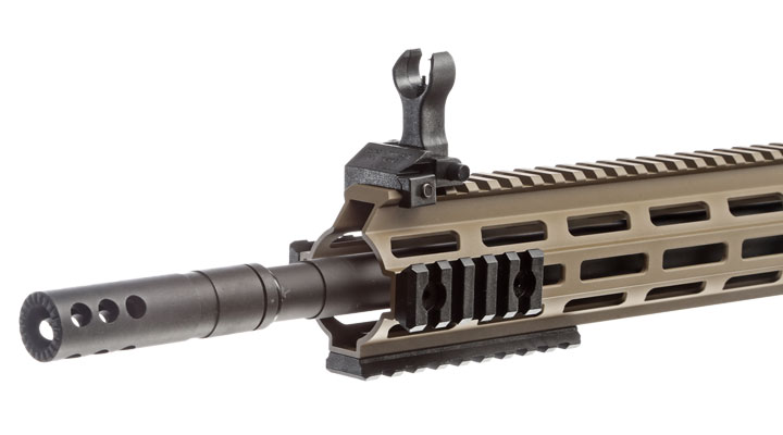 King Arms M4 TWS M-LOK Rifle Ultra Grade Version II S-AEG 6mm BB Dark Earth Bild 6