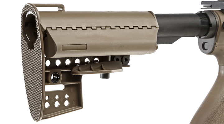 King Arms M4 TWS M-LOK Rifle Ultra Grade Version II S-AEG 6mm BB Dark Earth Bild 9