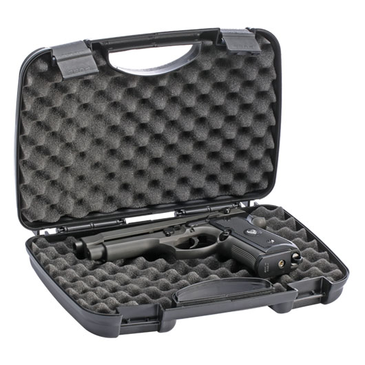 Versandrcklufer HFC M92A1 Vollmetall GBB 6mm BB grau inkl. Pistolenkoffer Bild 7