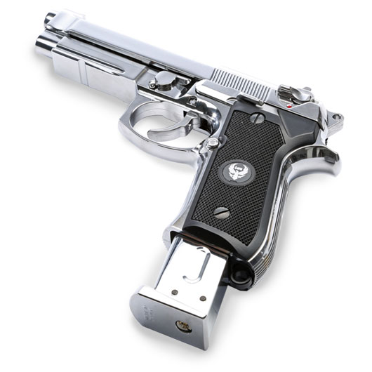 Ersatzteileset HFC M92A1 Vollmetall GBB 6mm BB chrom inkl. Pistolenkoffer Bild 5