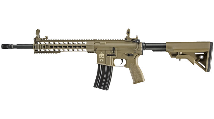 Evolution Airsoft Recon S 14.5 Carbontech S-AEG 6mm BB Tan Bild 1