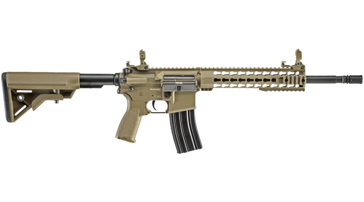 Evolution Airsoft Recon S 14.5 Carbontech S-AEG 6mm BB Tan Bild 2