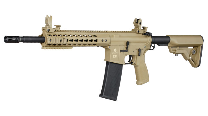 Evolution Airsoft Recon S 14.5 Carbontech S-AEG 6mm BB Tan