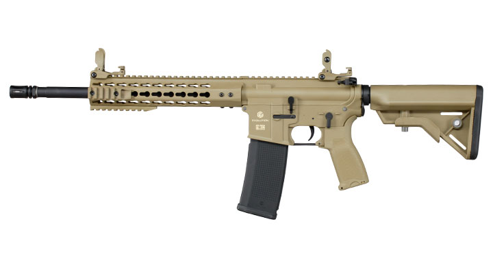 Evolution Airsoft Recon S 14.5 Carbontech S-AEG 6mm BB Tan Bild 2