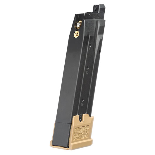 VFC Sig Sauer ProForce P320-M17 Magazin 21 Schuss Coyote Tan - Softairgas-Version Bild 1