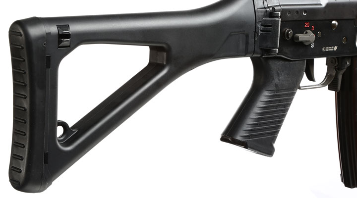 GHK 551 Tactical Vollmetall Gas-Blow-Back 6mm BB schwarz Bild 9