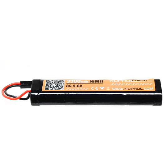 Nuprol Akku 9.6V 3300mAh NiMH Large-Type mit Mini-Tam Anschluss Bild 3