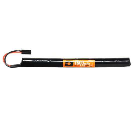 Nuprol Akku 9.6V 1600mAh NiMH Stick-Type mit Mini-Tam Anschluss Bild 1