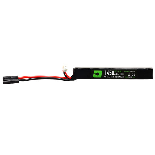 Nuprol Power Series LiPo Akku 7,4V 1450mAh 30C / 60C Stick-Type m. Mini-Tam Anschluss Bild 1