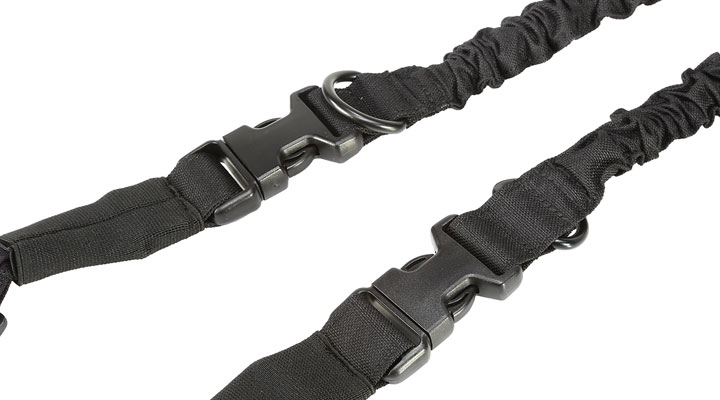 Nuprol 2-Punkt Tragegurt Bungee schwarz Bild 1