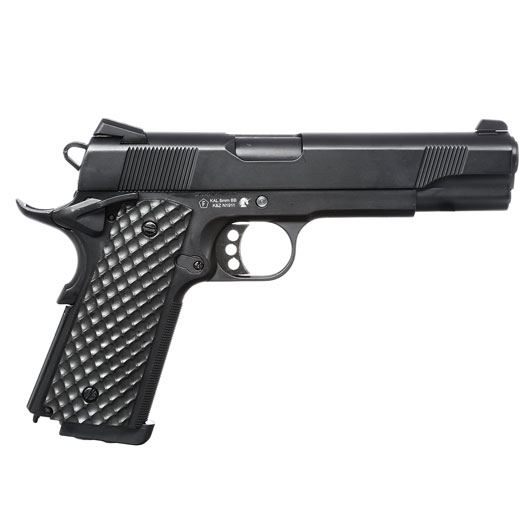 Nuprol Raven M1911 MEU Vollmetall GBB 6mm BB schwarz Bild 3