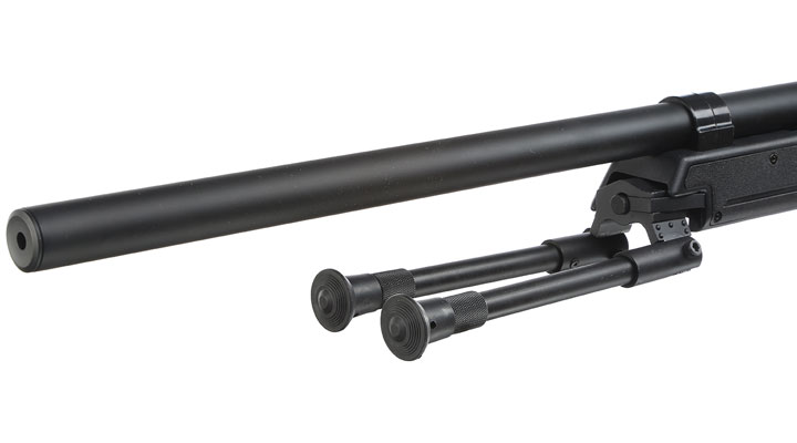 Nuprol Tango T96 Snipergewehr inkl. Zweibein / Zielfernrohr Springer 6mm BB schwarz Bild 6