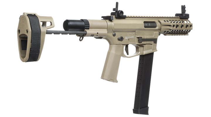 Ares M45S-S S-Class Polymergehuse EFC-System S-AEG 6mm BB Dark Earth Bild 3