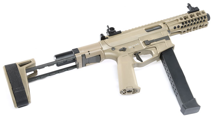 Ares M45S-S S-Class Polymergehuse EFC-System S-AEG 6mm BB Dark Earth Bild 5