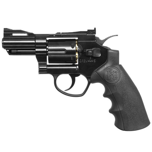 KLI Titan 2,5 Zoll Revolver Vollmetall CO2 6mm BB schwarz Bild 1
