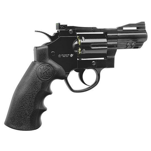 KLI Titan 2,5 Zoll Revolver Vollmetall CO2 6mm BB schwarz Bild 3