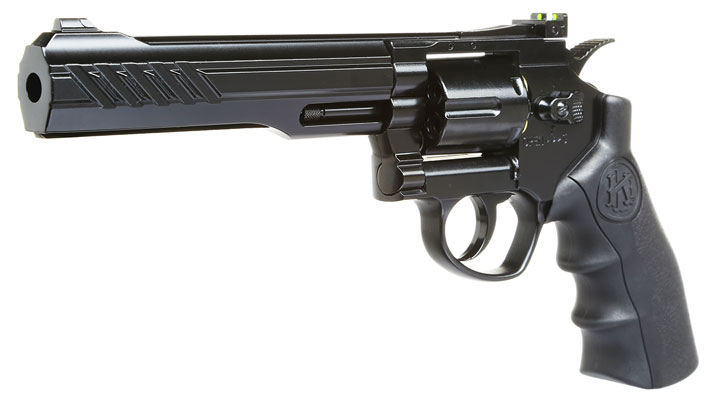 KLI Titan 6 Zoll Revolver Vollmetall CO2 6mm BB schwarz