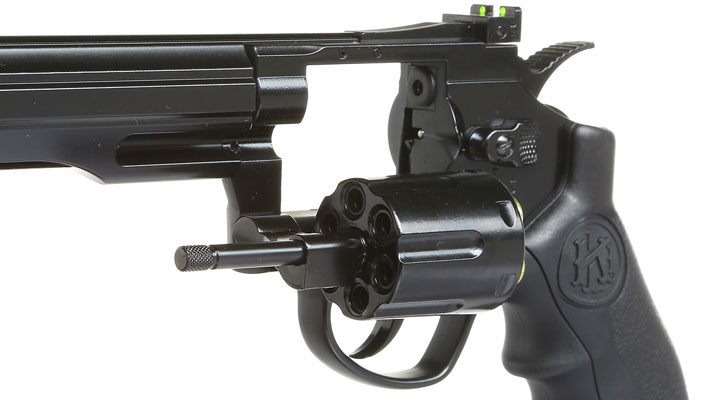 KLI Titan 6 Zoll Revolver Vollmetall CO2 6mm BB schwarz Bild 5