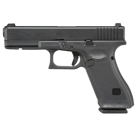 Glock 17 Gen. 5 Airsoft mit Metallschlitten GBB 6mm BB schwarz Bild 1
