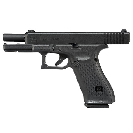 Glock 17 Gen. 5 Airsoft mit Metallschlitten GBB 6mm BB schwarz Bild 2