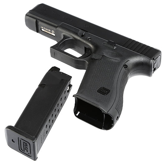 Glock 17 Gen. 5 Airsoft mit Metallschlitten GBB 6mm BB schwarz Bild 6