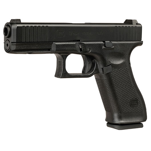 Glock 17 Gen. 5 Airsoft mit Metallschlitten GBB 6mm BB schwarz