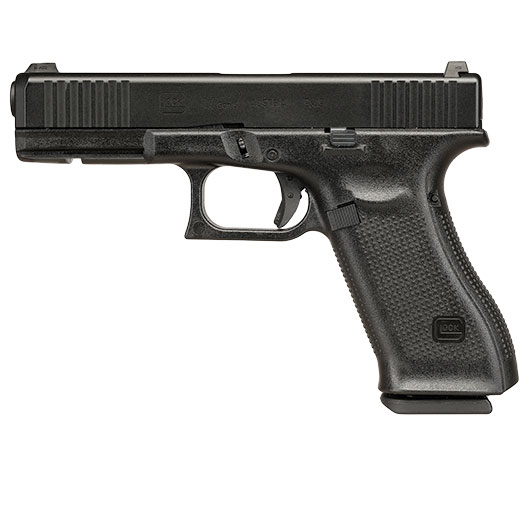 Glock 17 Gen. 5 Airsoft mit Metallschlitten GBB 6mm BB schwarz Bild 2