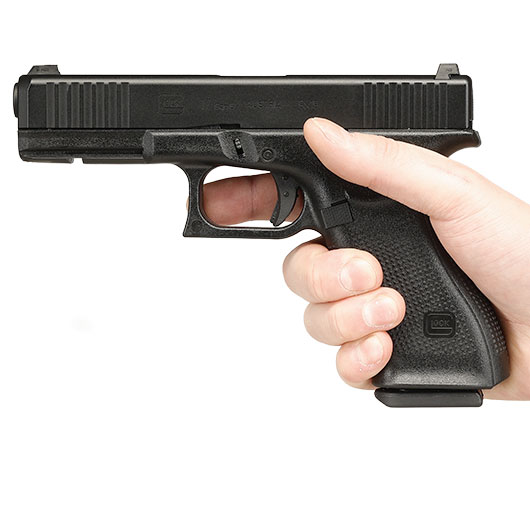 Glock 17 Gen. 5 Airsoft mit Metallschlitten GBB 6mm BB schwarz Bild 3