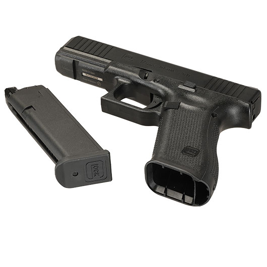 Glock 17 Gen. 5 Airsoft mit Metallschlitten GBB 6mm BB schwarz Bild 6