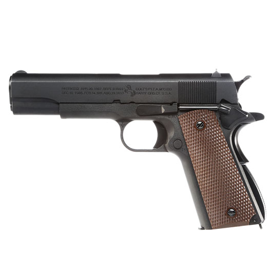 Cybergun / AWC Colt M1911A1 Vollmetall GBB 6mm BB schwarz Bild 1