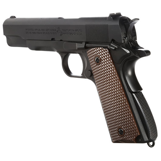 Cybergun / AWC Colt M1911A1 Vollmetall GBB 6mm BB schwarz Bild 4