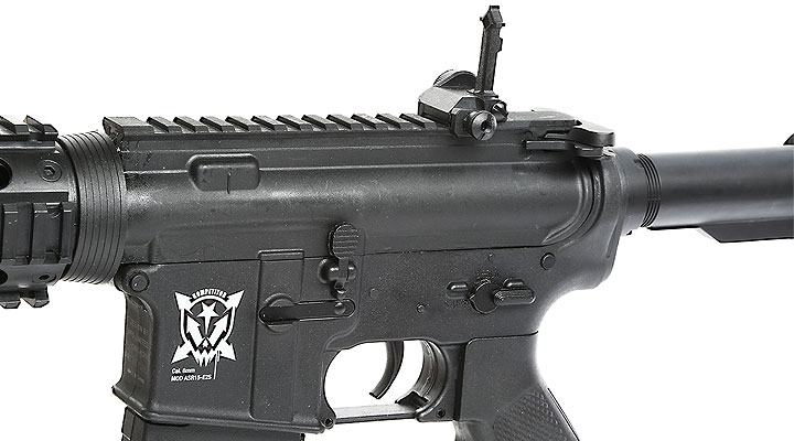 APS M4 RIS Carbine Kompetitor-Series BlowBack AEG 6mm BB schwarz Bild 7