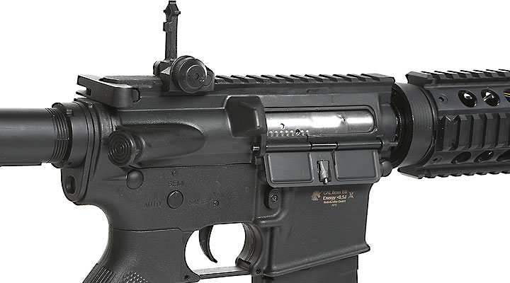 APS M4 RIS Carbine Kompetitor-Series BlowBack AEG 6mm BB schwarz Bild 8