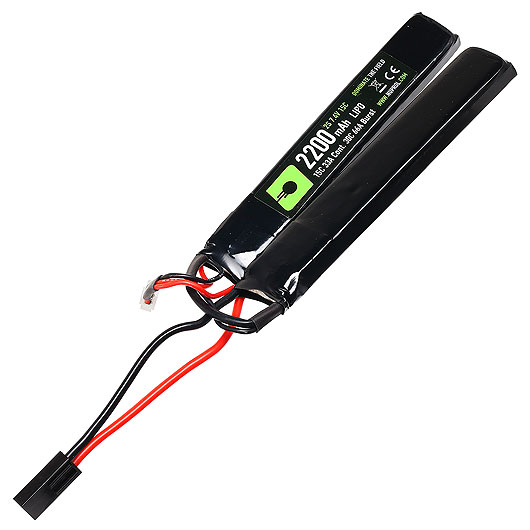 Nuprol Power Series LiPo Akku 7,4V 2200mAh 15C / 30C Nunchuck-Type m. Mini-Tam Anschluss