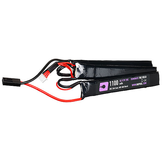 Nuprol Power Series LiFe Akku 9,9V 1100mAh 20C / 40C Tri-Nunchuck-Type m. Mini-Tam Anschluss Bild 1