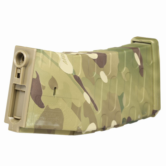 APS M4 / M16 U-Mag Polymer-Magazin Hi-Cap 300 Schuss Multicam