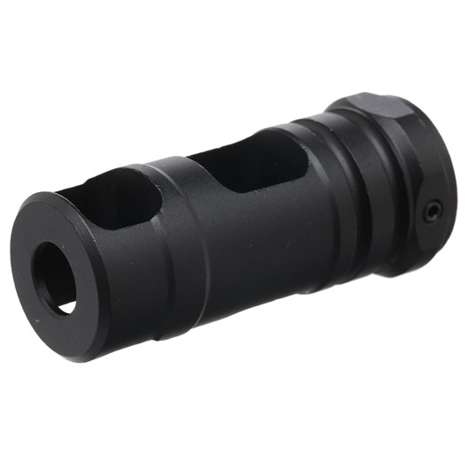 Ares Aluminum Type-B Flash-Hider f. Blast Shield schwarz 14mm+