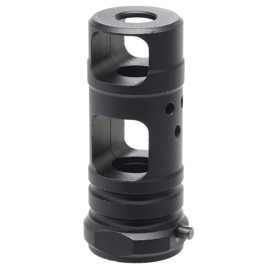 Ares Aluminum Type-B Flash-Hider f. Blast Shield schwarz 14mm+ Bild 4