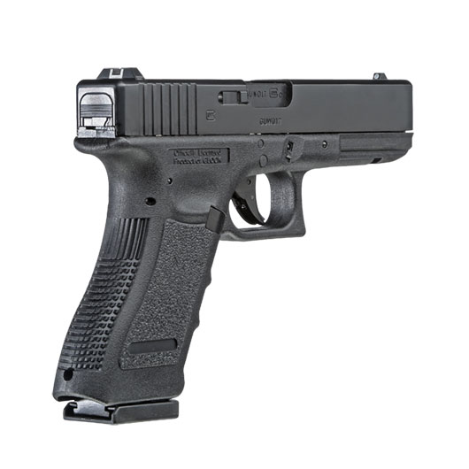 Glock 17 Gen. 3 Airsoft mit Metallschlitten CO2 BlowBack 6mm BB schwarz Bild 4