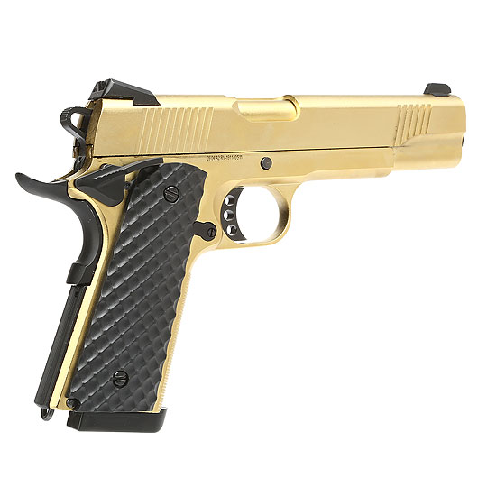 Nuprol Raven M1911 MEU Vollmetall GBB 6mm BB gold Bild 4