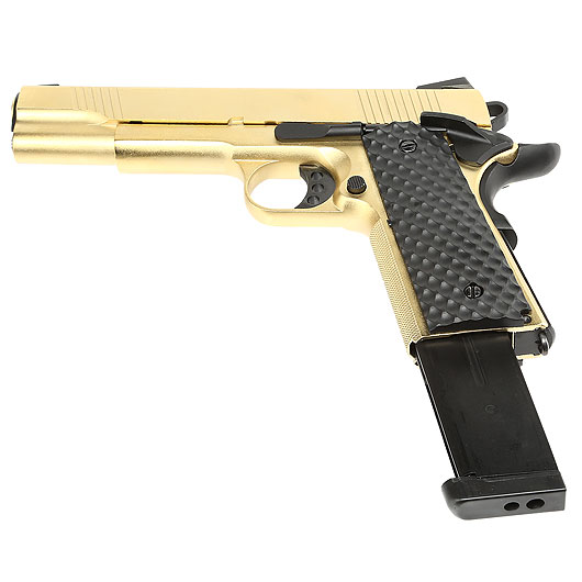 Nuprol Raven M1911 MEU Vollmetall GBB 6mm BB gold Bild 5