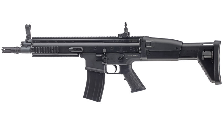 Versandrcklufer Cybergun FN Herstal SCAR-L Sportline ABS-Version Komplettset S-AEG 6mm BB schwarz Bild 1
